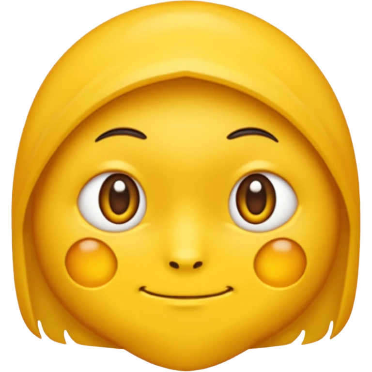 全黄色的煎蛋 emoji