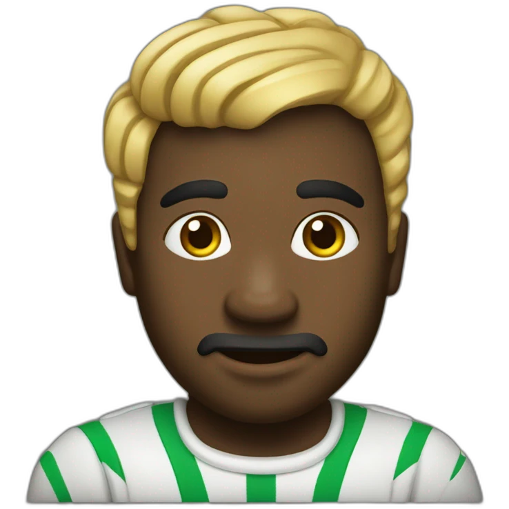 Ali bongo pleurant emoji