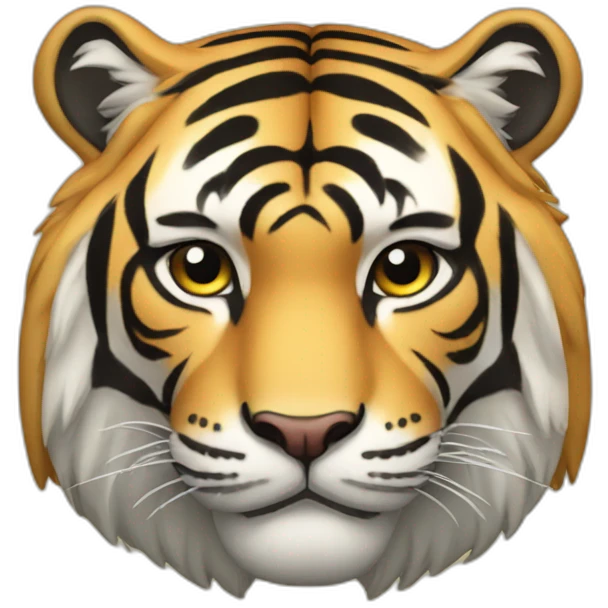 King fu tiger club emoji