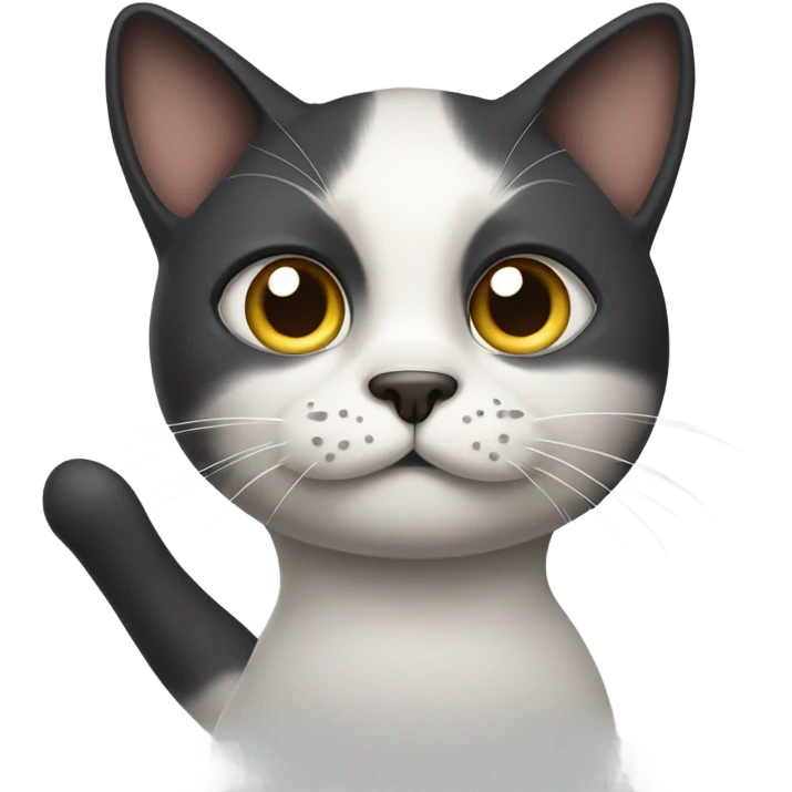 cat giving a huge side eye emoji