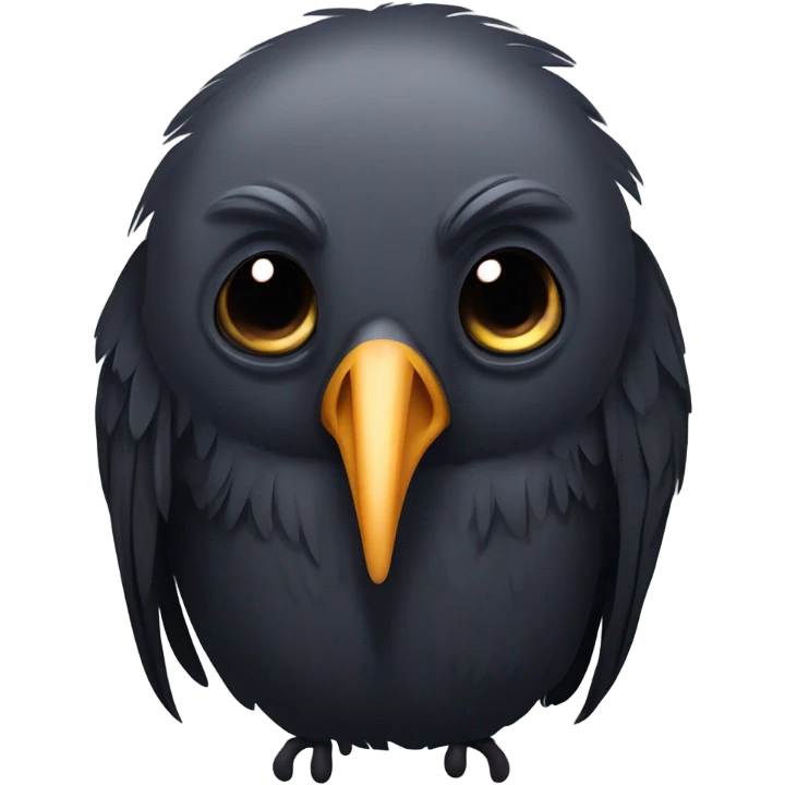 Sad Raven emoji