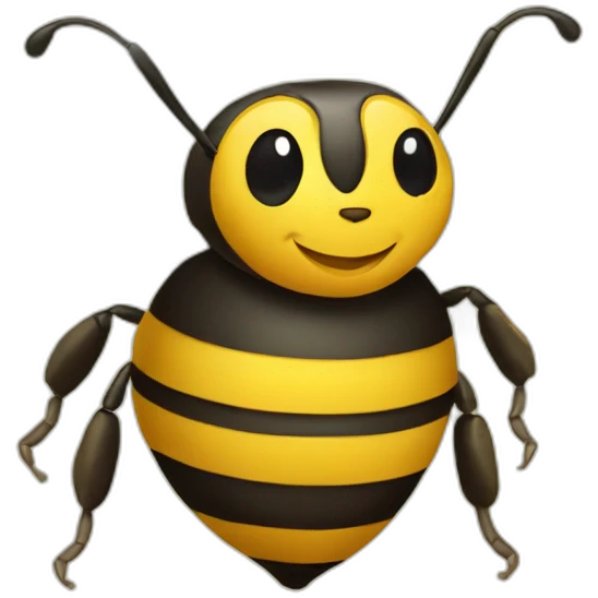 Bee with hearth  emoji
