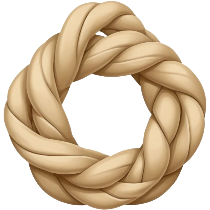 beige knot emoji