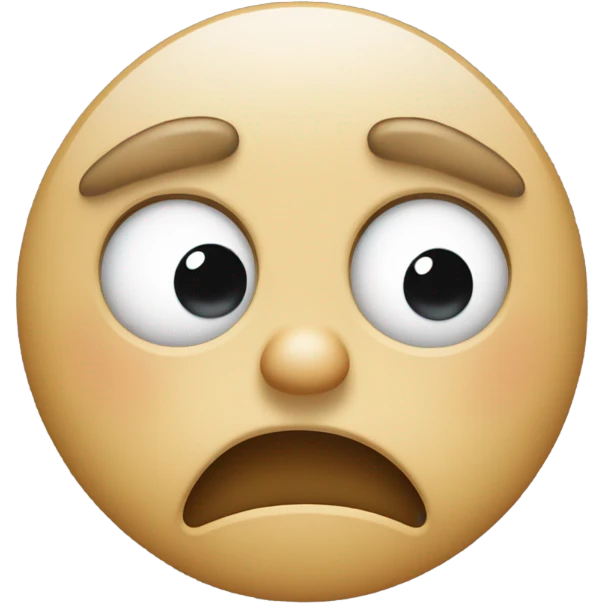 Dead sad face emoji