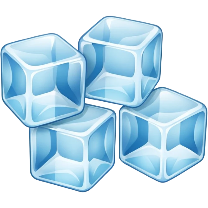 Ice cubes emoji