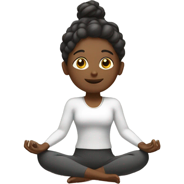Yoga time  emoji