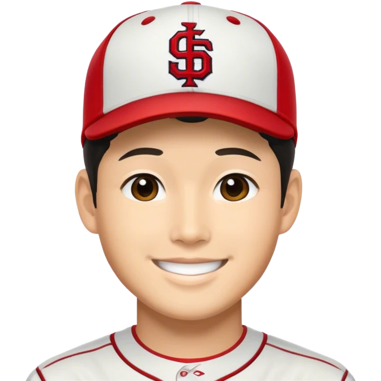 A very, very Happy shohei otani  emoji