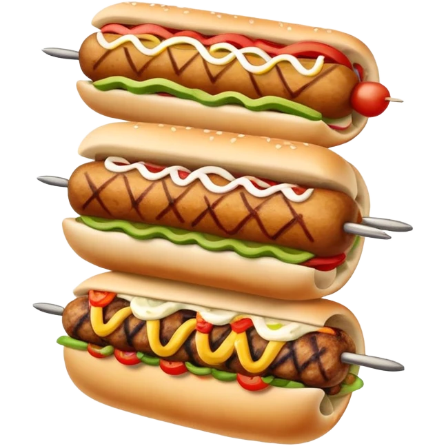 kebab dog emoji