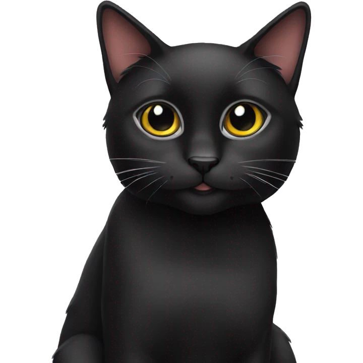 black cat emoji