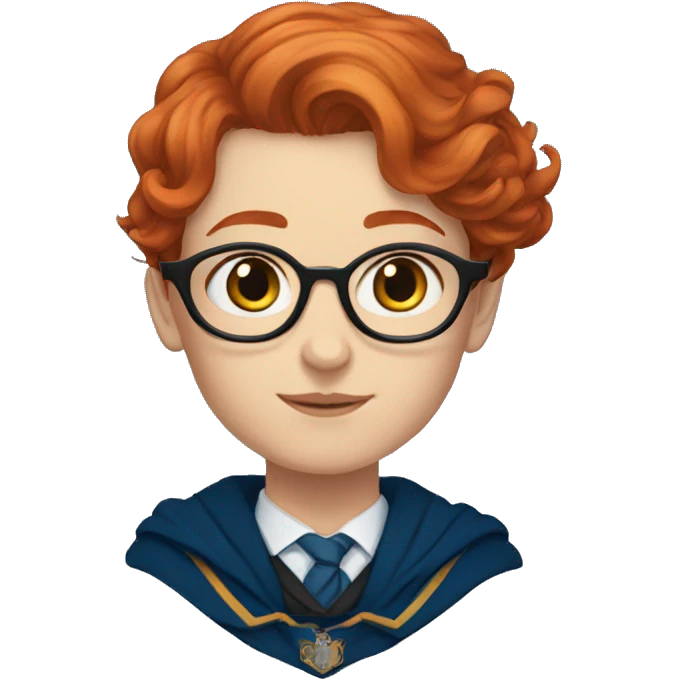 Ravenclaw redhead emoji
