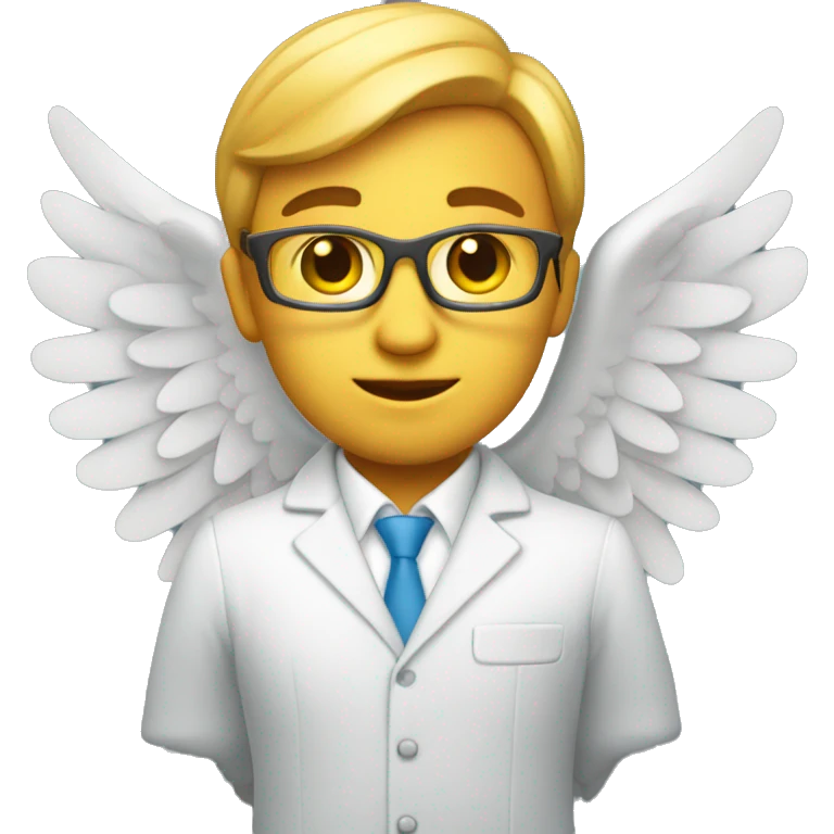 business angel emoji