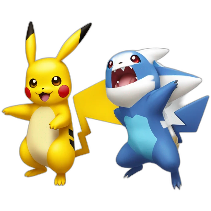 Pikachu et latios emoji