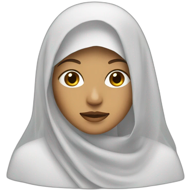 a woman wearing a veil emoji