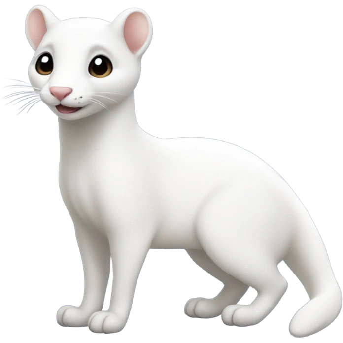 Snow ermine  emoji