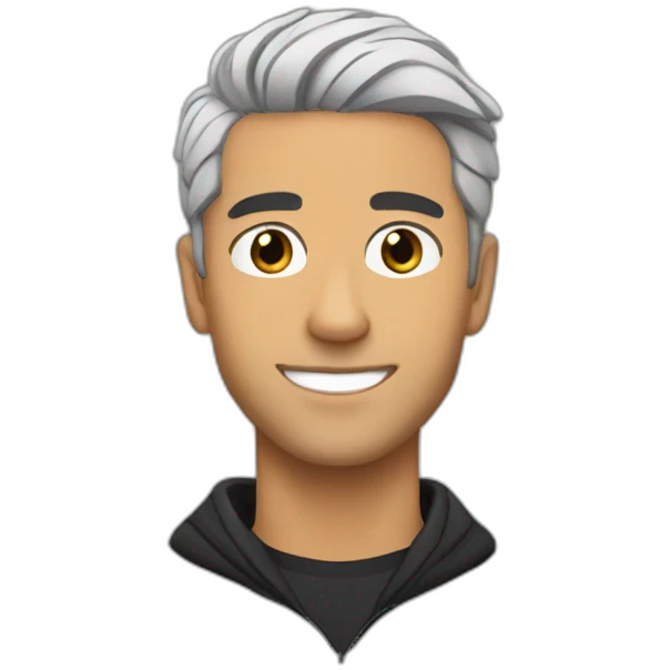 tan france with black hair emoji