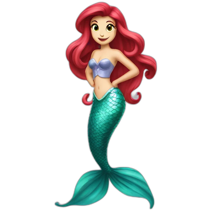 Photo Ariel la sirène emoji