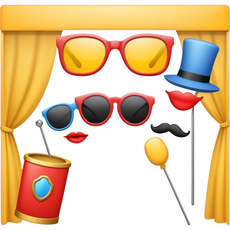 a photo booth emoji