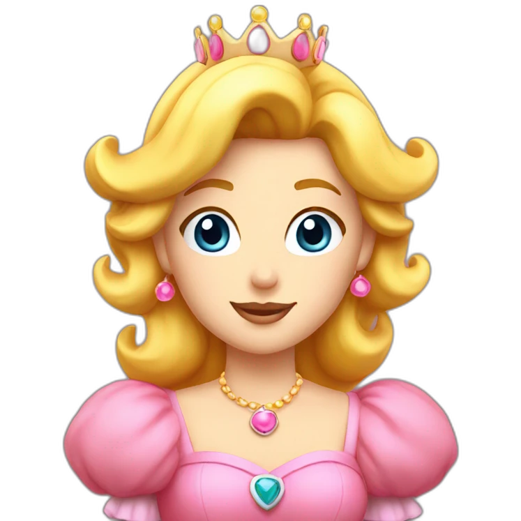 Princess Peach emoji