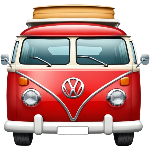 create a red VW camper emoji
