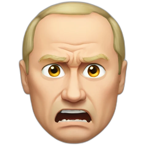 angry Putin emoji emoji