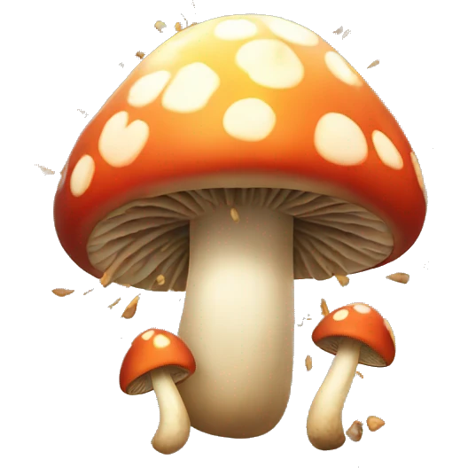 mushroom explosion emoji