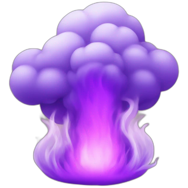violet fire emoji
