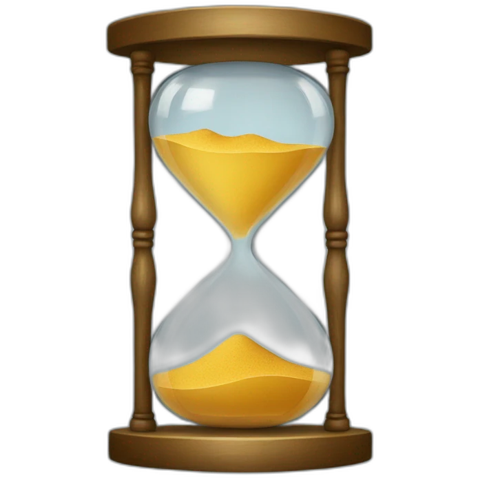 sandglass emoji