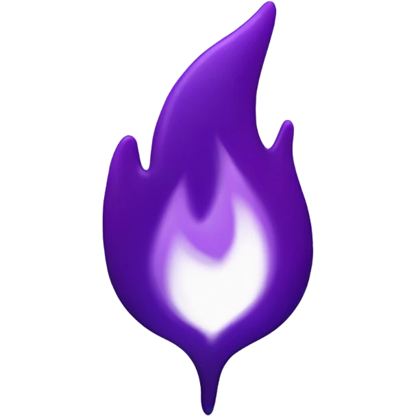 purple fire emoji