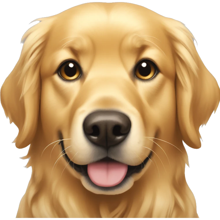 boujee golden retriever  emoji