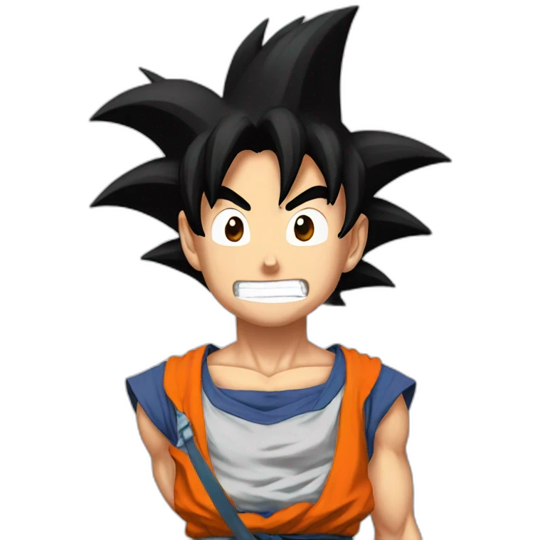 goku laghuing emoji