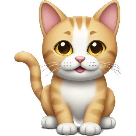 A cute cat emoji emoji
