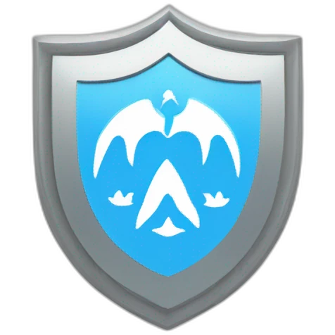 Olympique of Marseille football logo emoji