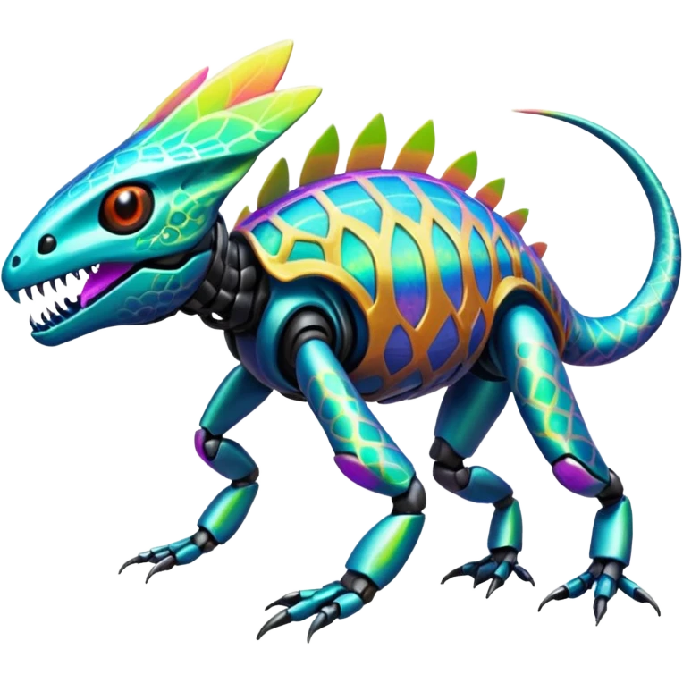  exotic tropical cyber-Fakémon-Vernid-creature emoji
