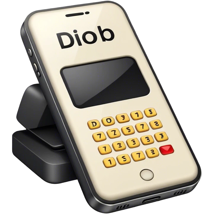a mobile phone holding up a ‘do not disturb’ sign emoji