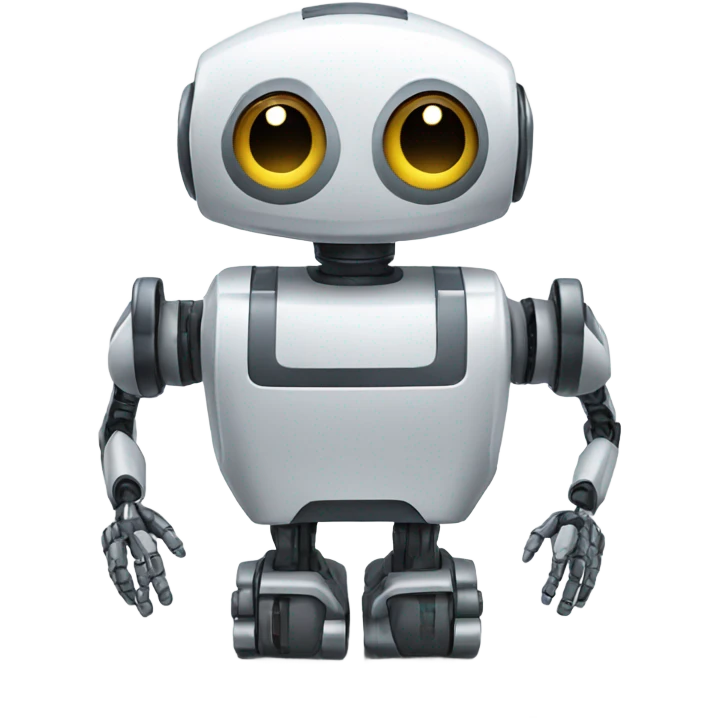 Artificial-Intelligence-robot emoji