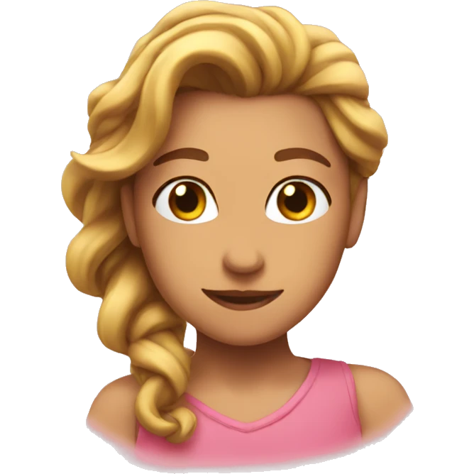 Rosa Heart  emoji