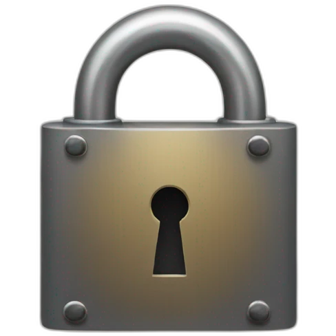 lock emoji