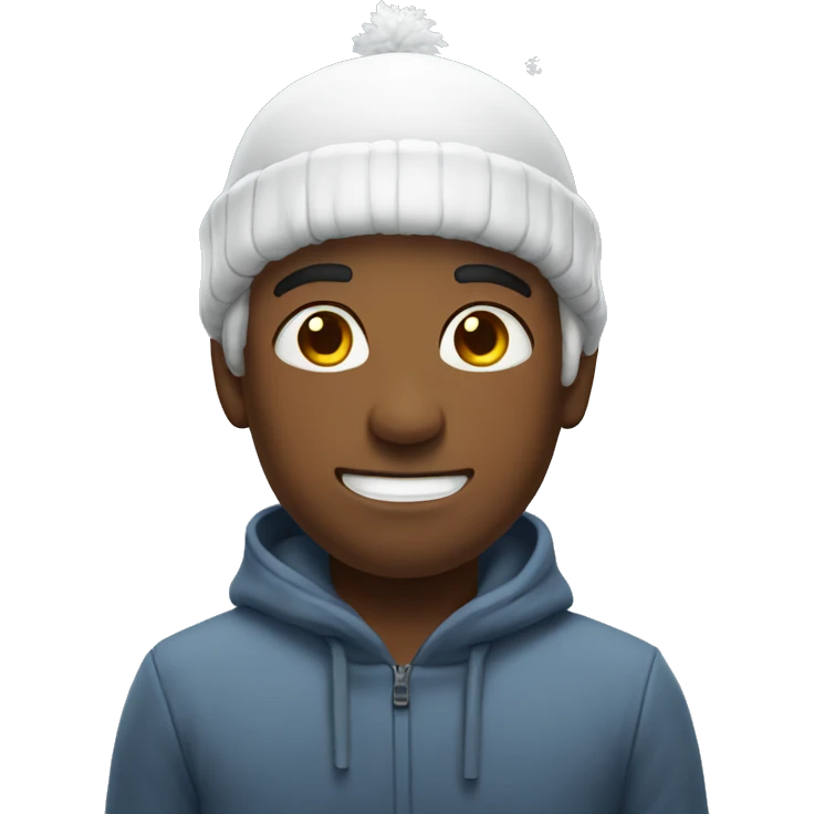 Snow emoji