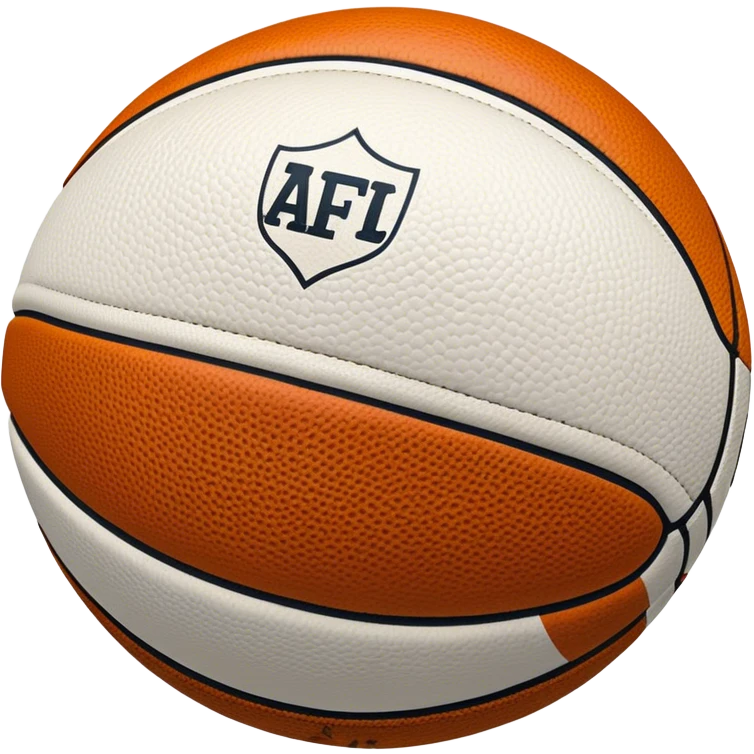 Cinematic Realistic image of an AFL ball with a rugged, textured leather surface and vibrant markings, rendered in rich detail with subtle signs of wear, set against a dynamic sports backdrop under energetic lighting emoji