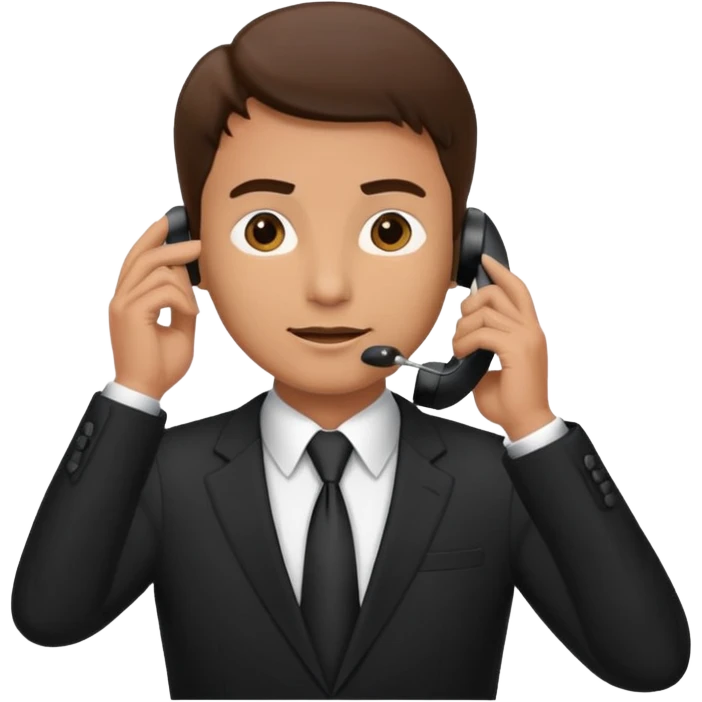 lawyer calling on the phone emoji