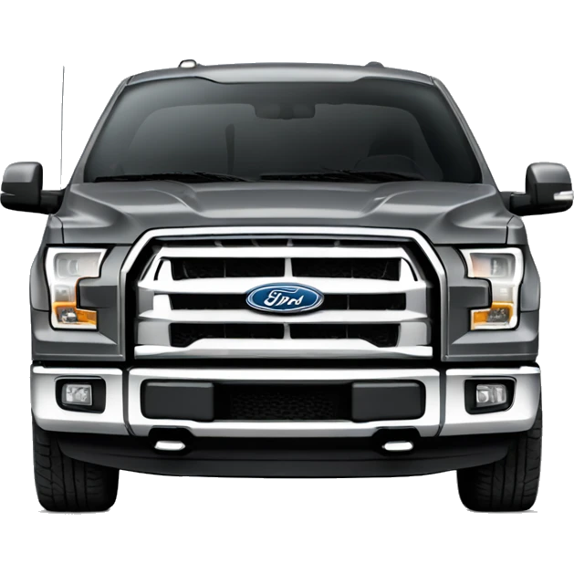 grey FORD f150 emoji