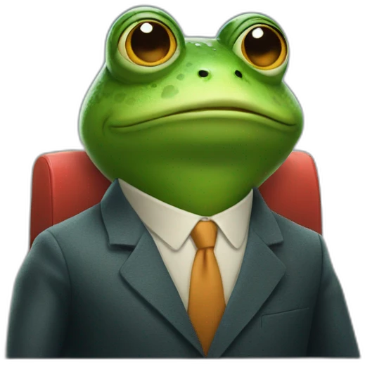 mr frog going to the movies emoji