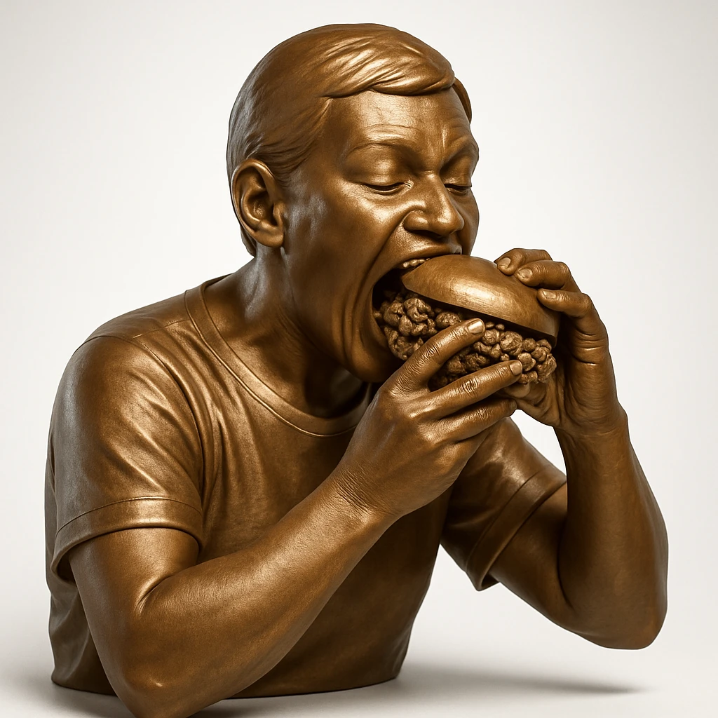 person eating sloppy joe emoji