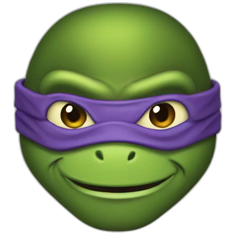 Teenage mutant ninja turtles emoji
