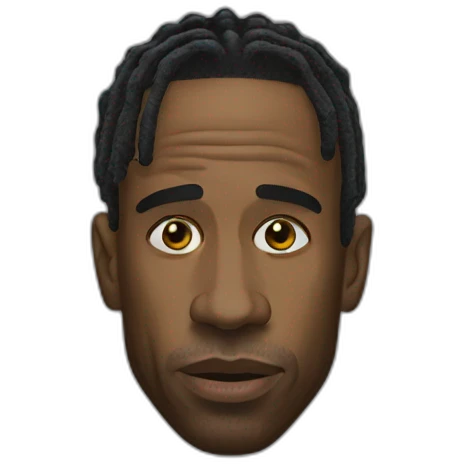 Travis Scott Head emoji