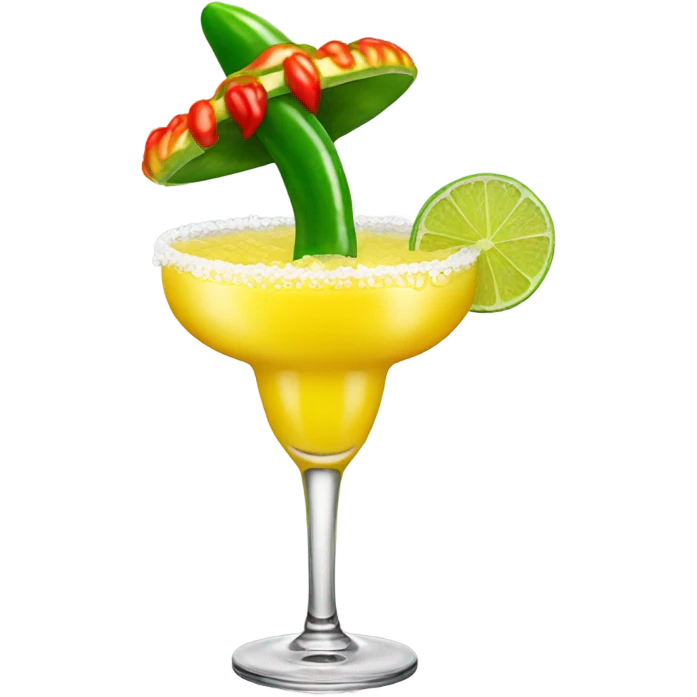 Chillis margarita emoji