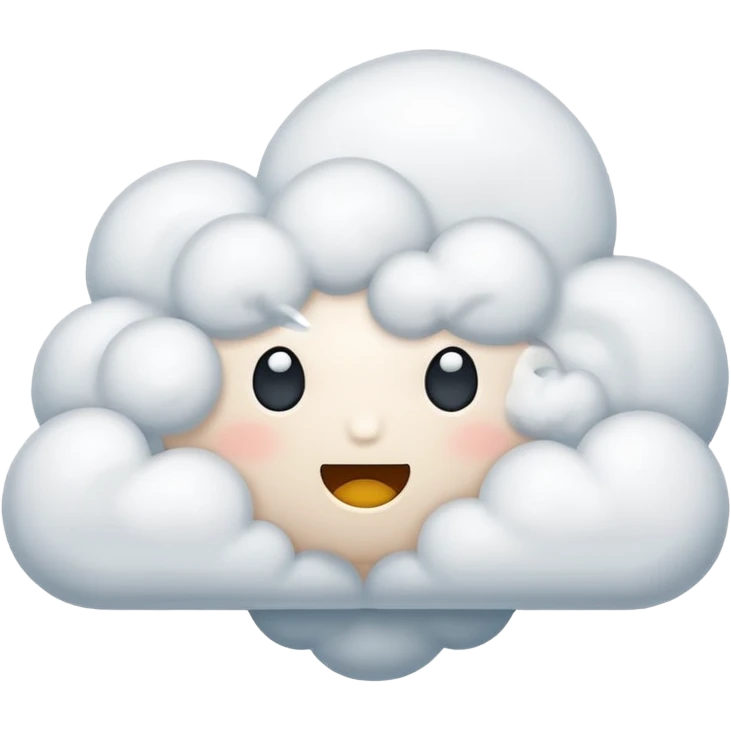 fight cloud
 emoji