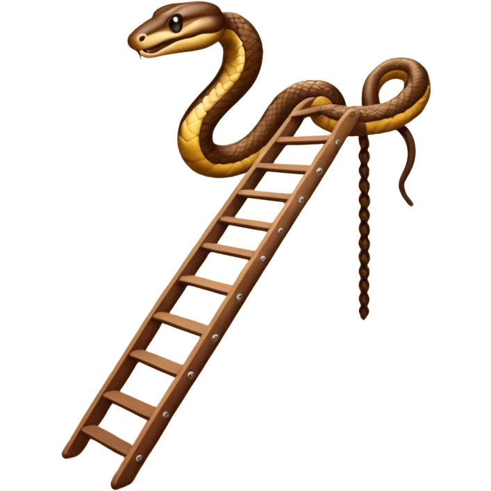 snake on a ladder emoji