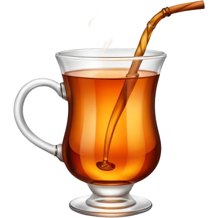 Turkish tea in a cup  emoji