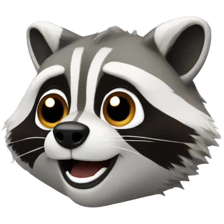 flying racoon  emoji